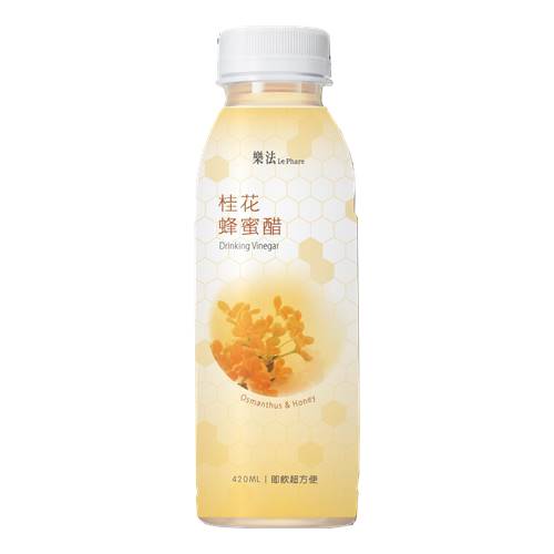 【即期優惠】【樂法】桂花蜂蜜醋420ml*24 /箱